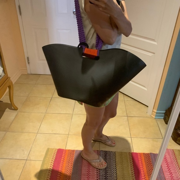 Little Liffner no handle tulip tote bag - Picture 4 of 7